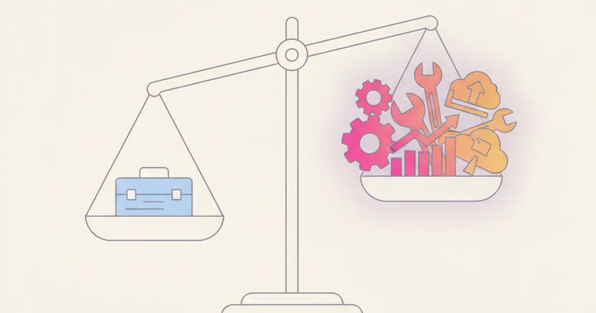 Bilancia che confronta CRM gratuito e CRM a pagamento